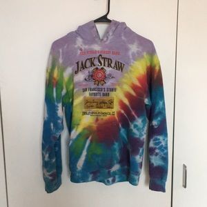 Tye dye Grateful Dead pullover hoodie
